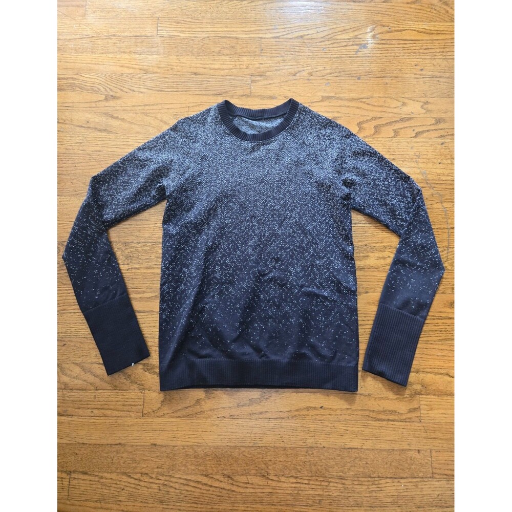 Lululemon Top Womens Rest Less Pullover Long Sleeve Crew Neck Small/Medium?